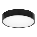 LED Plafondlamp voor buiten met sensor MARTIN LED/15W/230V 3000/4000K diameter 30 cm IP65 zwart