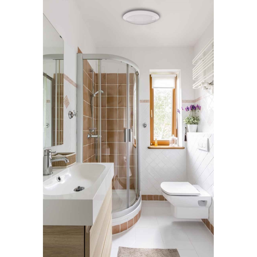 LED Plafondlamp voor buiten met sensor RENO LED/16W/230V IP66 wit