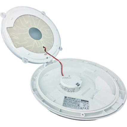 LED Plafondlamp voor buiten met sensor RENO LED/16W/230V IP66 wit