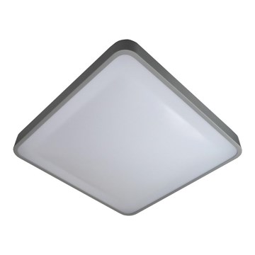 LED Plafondlamp WILTON LED/24W/230V 37,5x37,5 cm grijs