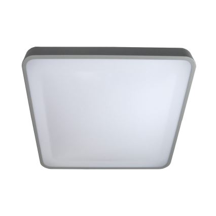 LED Plafondlamp WILTON LED/24W/230V 37,5x37,5 cm grijs