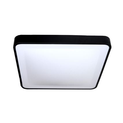 LED Plafondlamp WILTON LED/24W/230V 37,5x37,5 cm zwart