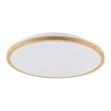 LED Plafondlamp WOODY LED/24W/230V d. 38 cm