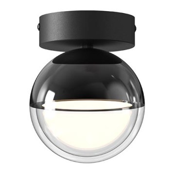 LED plafondlamp ZIREA LED/7W/230V Ø 12 cm zwart