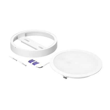 LED -plafondlicht SIGARO CIRKEL LED/18W/230V 4000K IP40