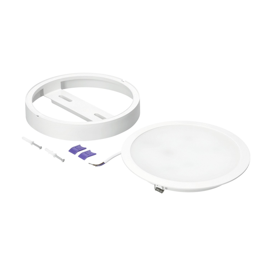 LED -plafondlicht SIGARO CIRKEL LED/18W/230V 4000K IP40