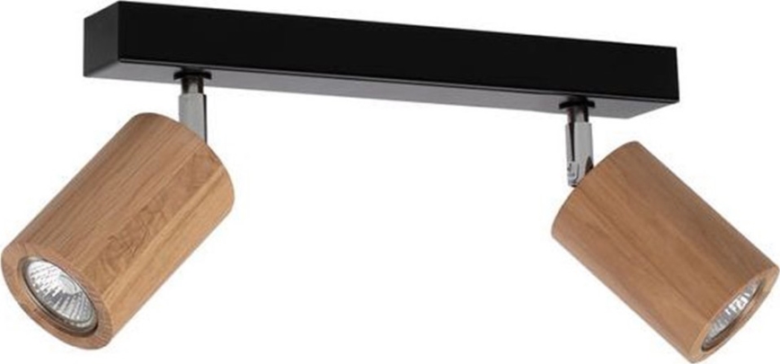 LED Plafondspot MATTI 2xGU10/5W/230V eiken