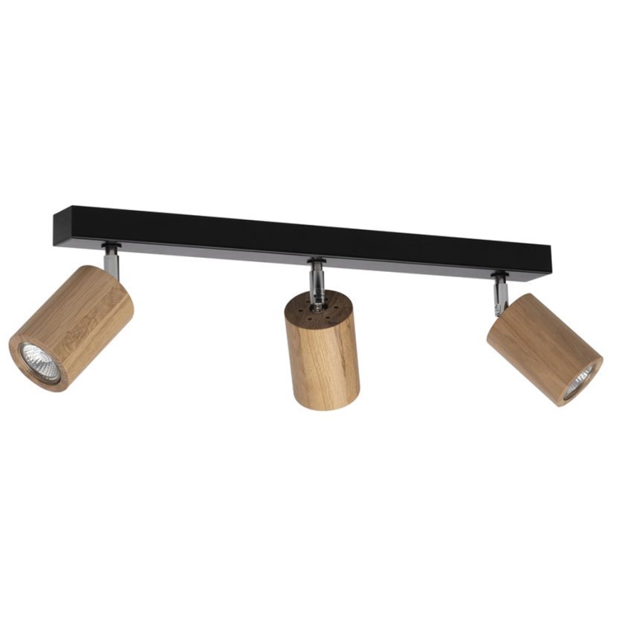 LED Plafondspot MATTI 3xGU10/5W/230V eiken