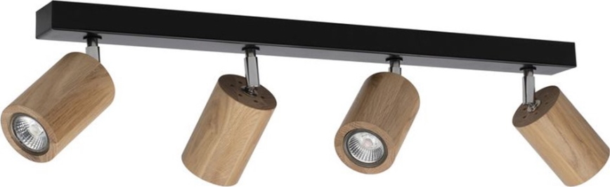 LED Plafondspot MATTI 4xGU10/5W/230V eiken