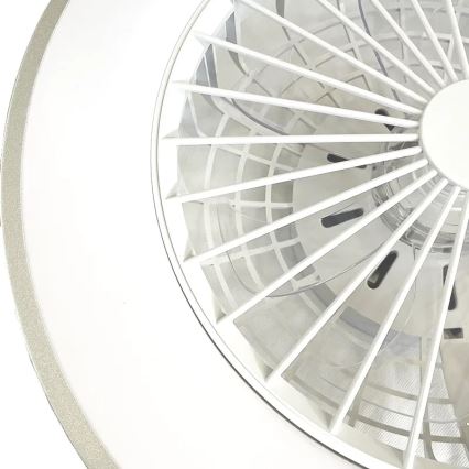LED Dimbaar plafondlamp met ventilator OPAL LED/48W/230V 3000-6500K + afstandsbediening