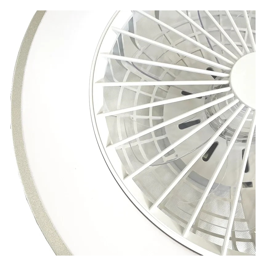 LED Dimbaar plafondlamp met ventilator OPAL LED/48W/230V 3000-6500K + afstandsbediening