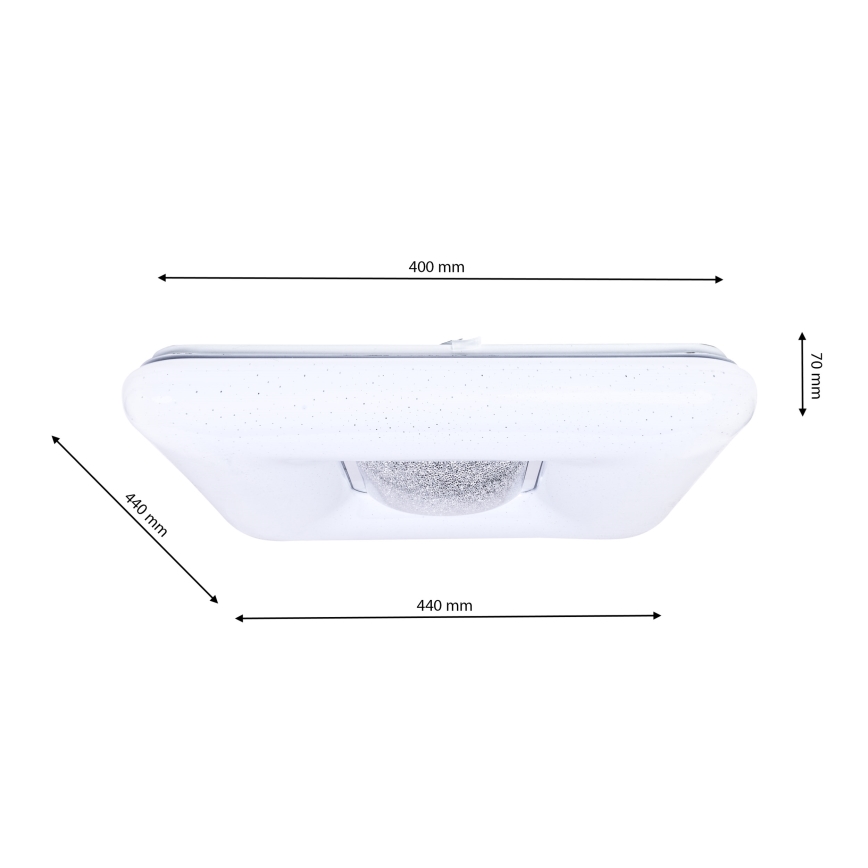 LED Plafondverlichting dimbaar YAX LED/24W/230V