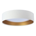 LED-plafonnière GALAXY LED/24W/230V Ø 44 cm wit/goud