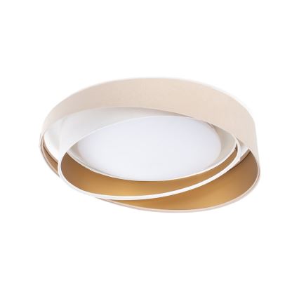 LED plafonnière GALAXY MODERN LED/24W/230V Ø 55 cm beige/wit/goud
