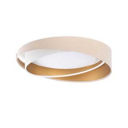 LED plafonnière GALAXY MODERN LED/24W/230V Ø 55 cm beige/wit/goud