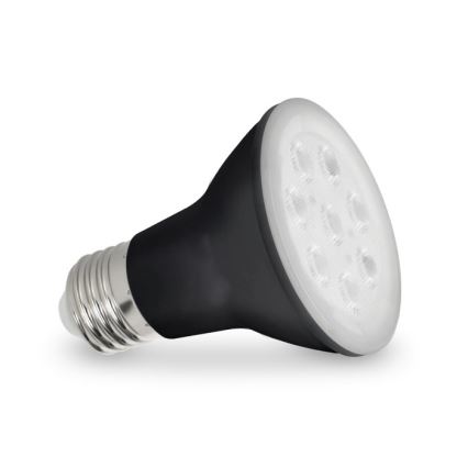 LED Plantengroeilamp PLANTY E27/7W/230V 1200K zwart