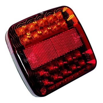 LED Positielamp MULTI LED/1,5W/12V IP67 rood/oranje