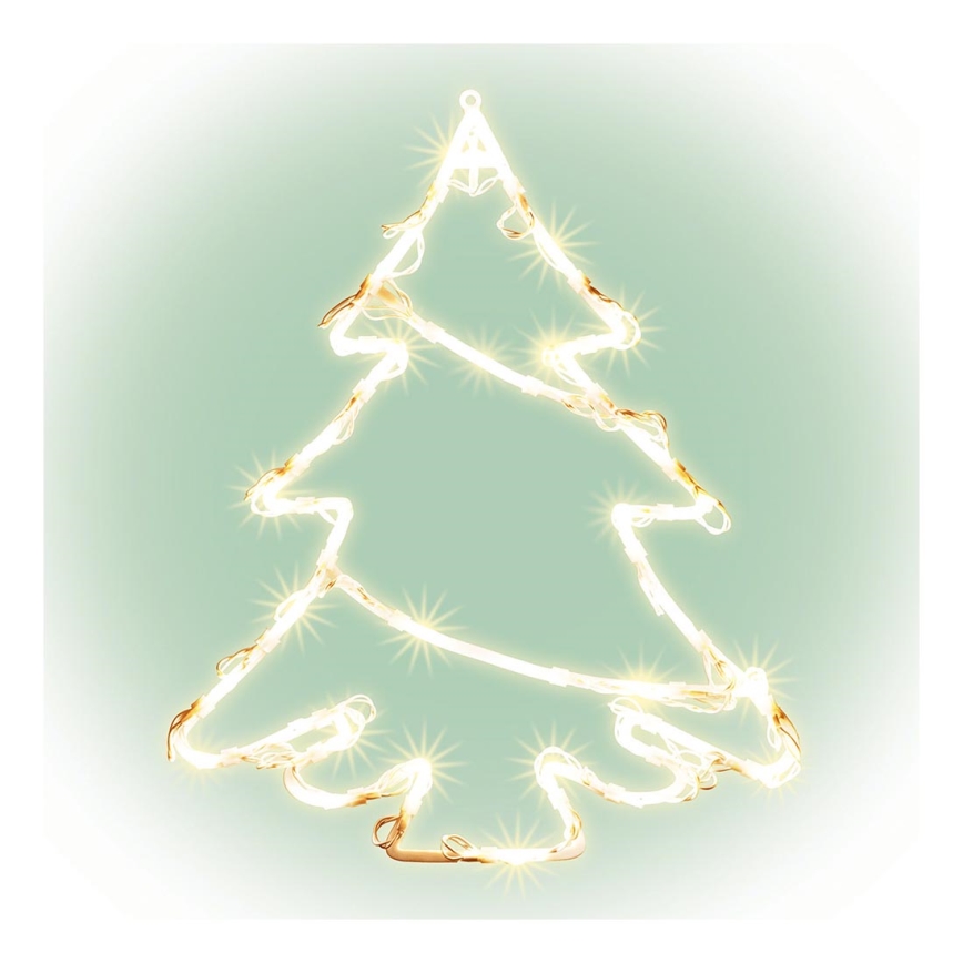 LED Raam Decoratie 35xLED/3xAA warm wit