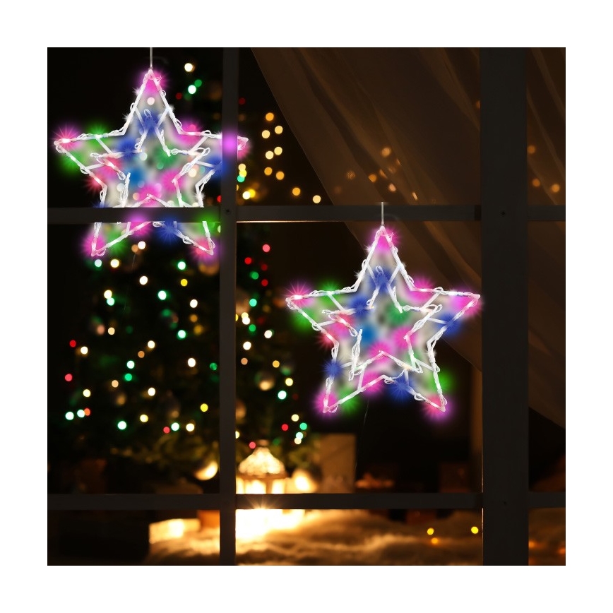 LED Raam Decoratie LED/3xAA meerdere kleuren