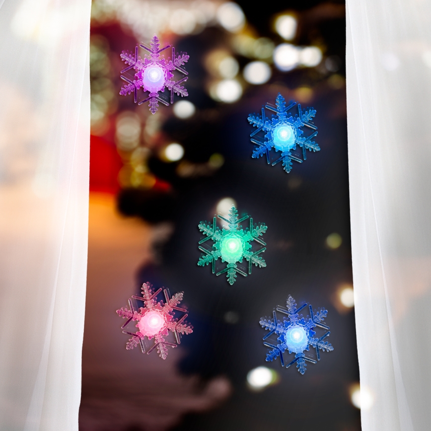 LED-raamdecoratie, 2× CR2032