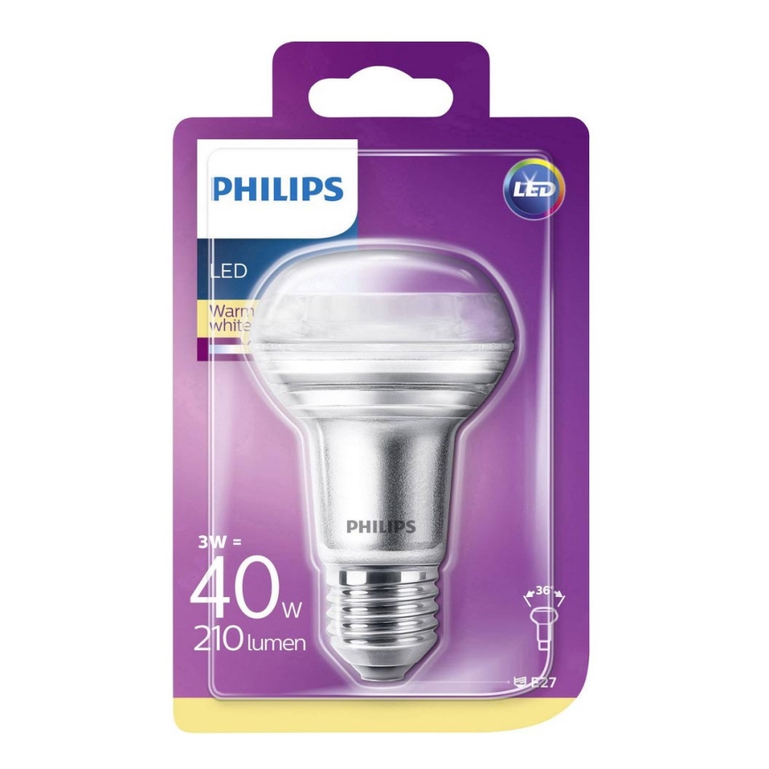 LED Reflectorlamp Philips E27/3W/230V 2700K