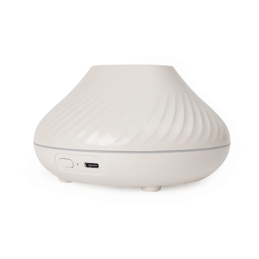 LED RGB Aroma diffuser met vlamimitatie LED/6,5W/5V 130ml wit