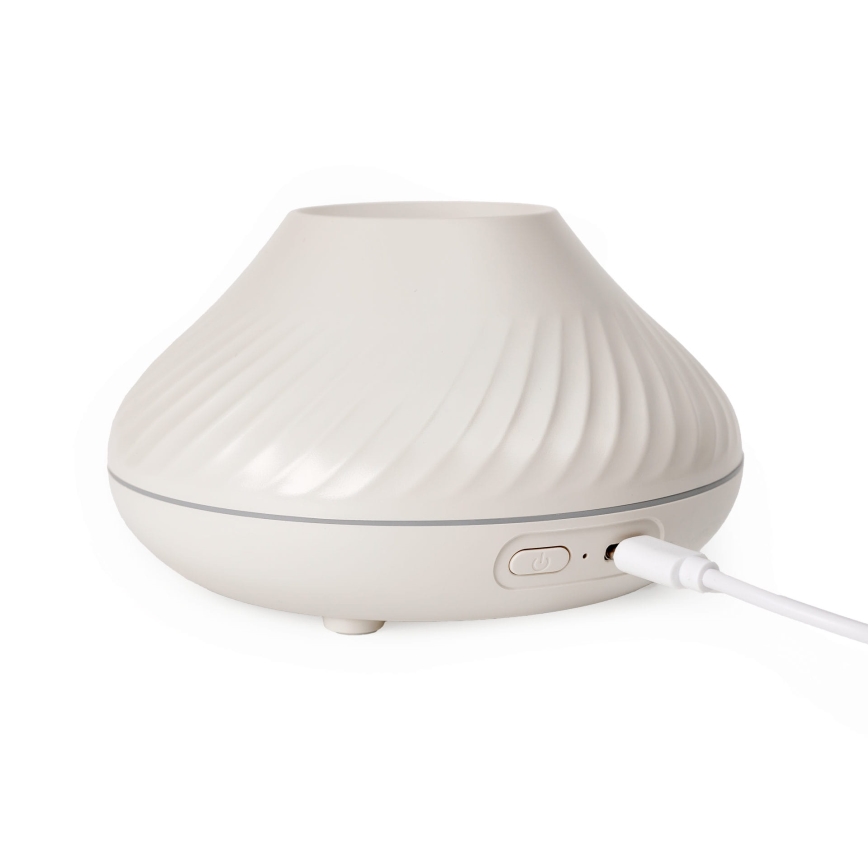 LED RGB Aroma diffuser met vlamimitatie LED/6,5W/5V 130ml wit