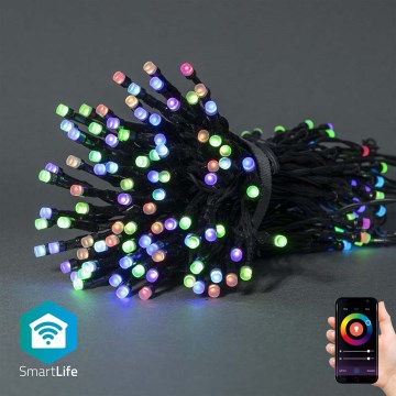 LED RGB buiten kerstlichtsnoer 84xLED/8 functies 13m IP65 Wi-Fi Tuya