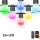 LED RGB+CCT Dimbaar buitenshuis ketting SLINGER 15xLED/1W/230V 15m Wi-Fi Tuya IP65 + afstandsbediening