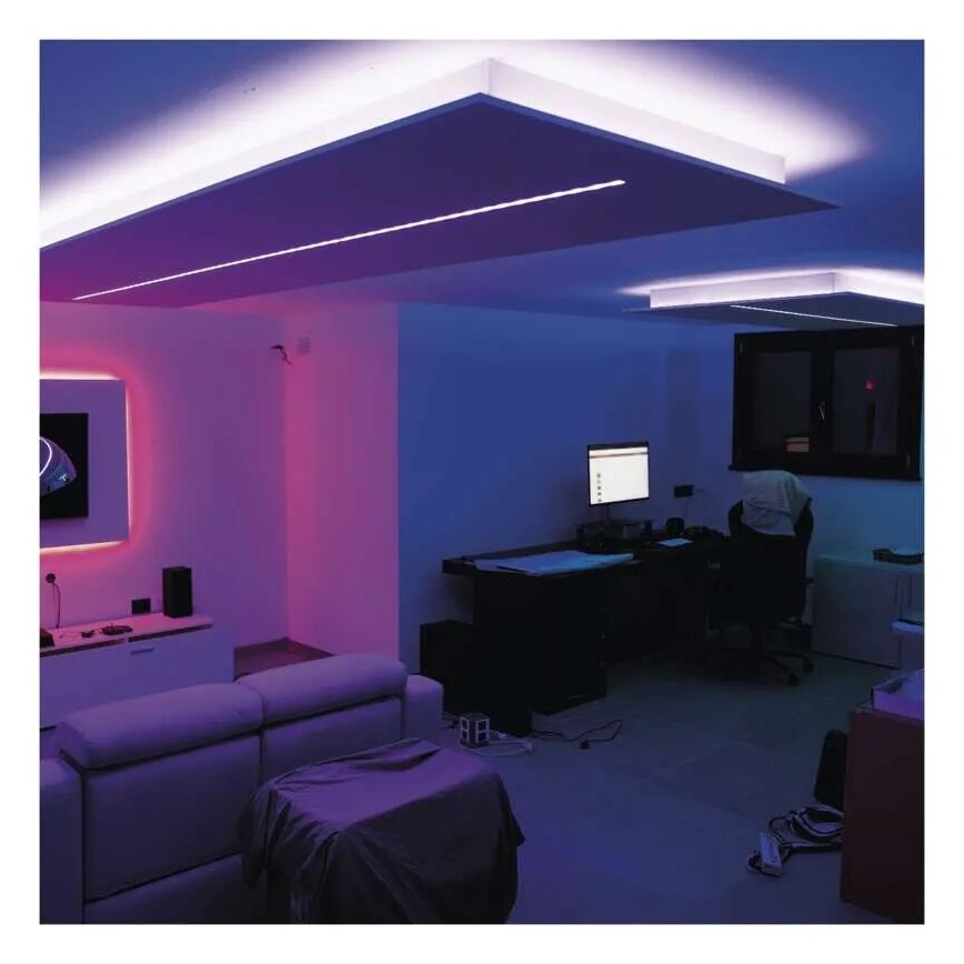 LED RGB+CCT Dimbare strip GOSMART LED/11W/230V 2 m 2700-6500K IP44 Wi-Fi + afstandsbediening
