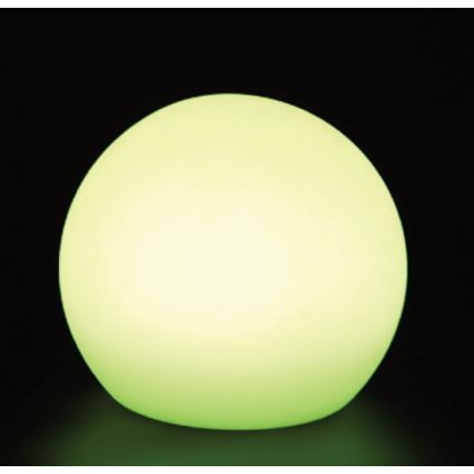 LED RGB Dimbaar buitenshuis lamp LED/1W/5V 1000 mAh 30 cm IP67 + afstandsbediening