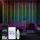 LED RGB Dimbaar Kerst gordijn WIZARD 300xLED/USB 3x3m + afstandsbediening
