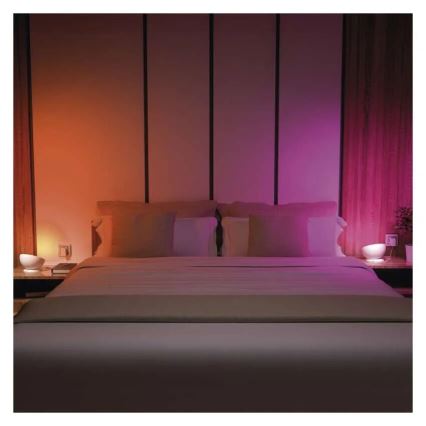 LED RGB Dimbaar tafellamp GoSmart LED/7W/230V Wi-Fi wit