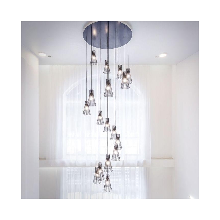 LED RGB Dimbare lamp E27 / 3,5W / 230V 6400K + afstandsbediening