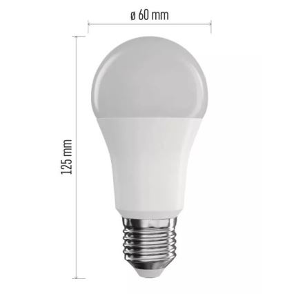 LED RGB Dimbare Lamp GoSmart A60 E27/11W/230V 2700-6500K Tuya