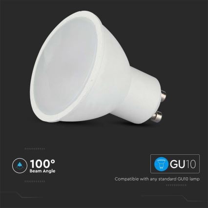 LED RGB Dimbare lamp GU10/4.8W/230V 3000K + afstandsbediening