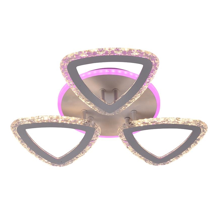 LED RGB Dimbare opbouwkroonluchter LED/45W/230V 3000-6500K + afstandsbediening