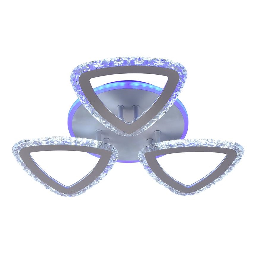 LED RGB Dimbare opbouwkroonluchter LED/45W/230V 3000-6500K + afstandsbediening