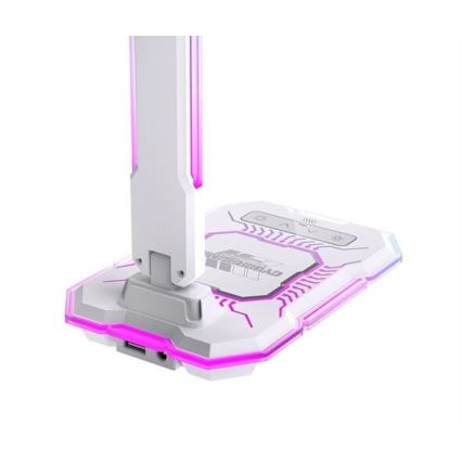 LED RGB Dimbare oplaadbare touch tafellamp met draadloos opladen LED/7,5W/5V 2700-5300K wit