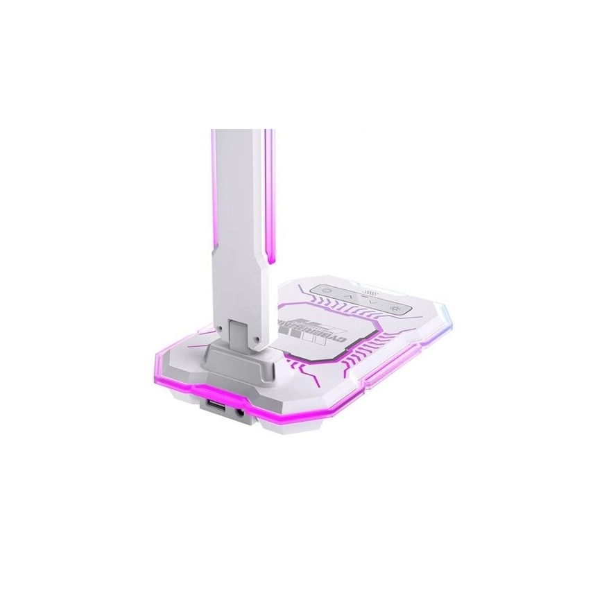 LED RGB Dimbare oplaadbare touch tafellamp met draadloos opladen LED/7,5W/5V 2700-5300K wit