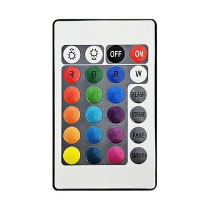 LED RGB Dimbare strip LED/6W/5V USB 2 m + afstandsbediening