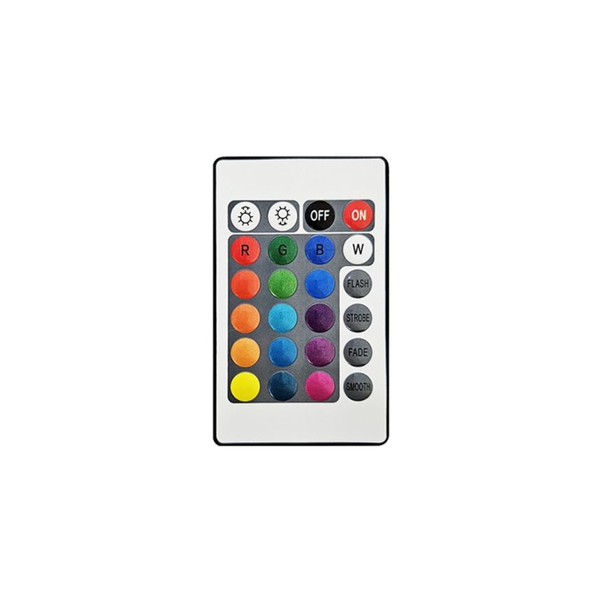 LED RGB Dimbare strip LED/6W/5V USB 2 m + afstandsbediening
