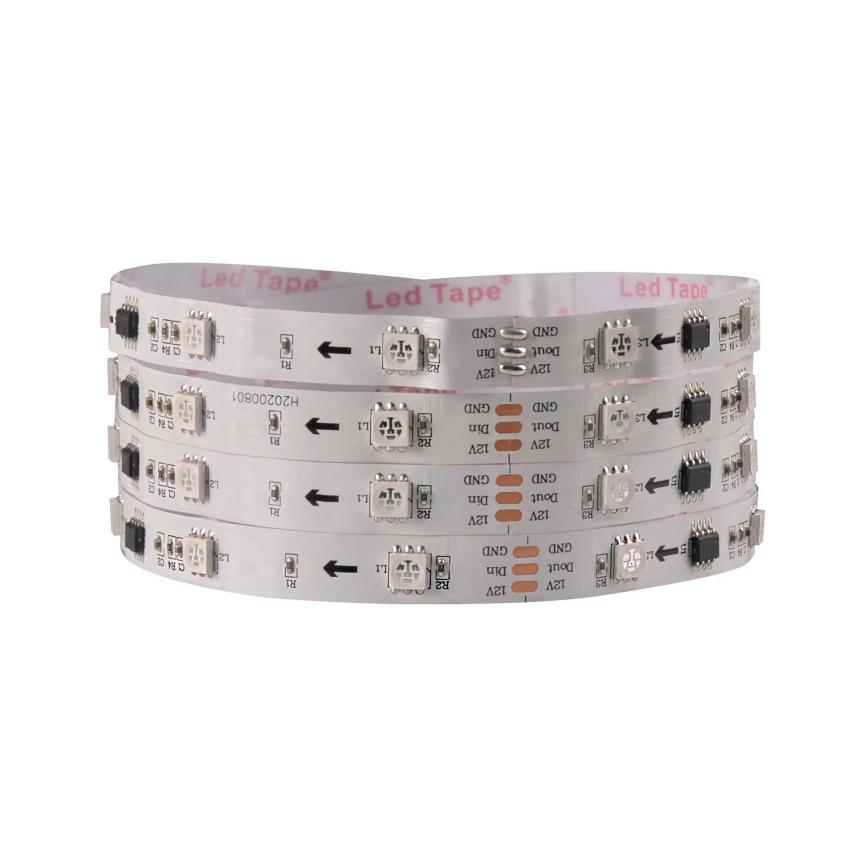 LED RGB Dimbare strip MAGIC 2 m LED / 12W / 230V + AB