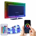 LED RGB dimbare strip voor TV LED/6W/5V Wi-Fi Tuya + afstandsbediening 0,5m