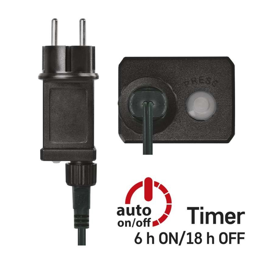 LED RGB Kerstboom met Lichtketting 304xLED/16 modi 1,8m + afstandsbediening