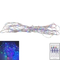 LED RGB kerstsnoer LED/10W/5V 10 m USB + afstandsbediening