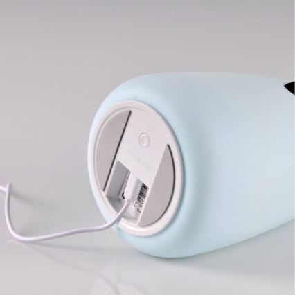 LED RGB Kinderen aanraken klein lamp BEAR LED/0,8W/5V blauw