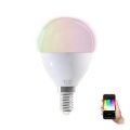 LED RGB-lamp CONNECT P50 E14/5W/230V 2700K - Eglo