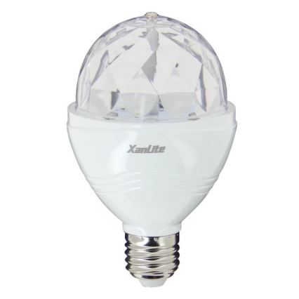 LED RGB Lamp DISCO A60 E27/3W/230V