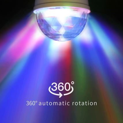 LED RGB Lamp E27/3W/230V - Aigostar